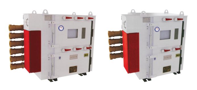 QJZ口-2400/3300-6、4/QJZ口-2400/3300-4/QJZ口-2400/1140(660)-6、4/QJZ口-2400/1140(660)-4矿用隔爆兼本质安全型多回路真空电磁起动器